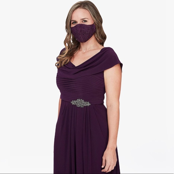 Alex Evenings Cowl-Neck A-Line Women’s Dress - 6/8 - Picture 17 of 17